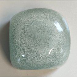 VASO PULEGOSO VERDE vetro sommerso Murano Venini ANNI 40 design Carlo Scarpa