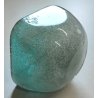 VASO PULEGOSO VERDE vetro sommerso Murano Venini ANNI 40 design Carlo Scarpa