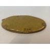 MINIATURA RITRATTO OVALE GIOVANE DONNA Simonetta Vespucci CORNICE METALLO '800