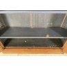 ANTICA LIBRERIA VETRINA LEGNO NOCE 2 ANTE CREDENZA PRIMI 1900 ARMADIO CRISTALLI