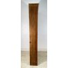 ANTICA LIBRERIA VETRINA LEGNO NOCE 2 ANTE CREDENZA PRIMI 1900 ARMADIO CRISTALLI