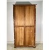 ANTICA LIBRERIA VETRINA LEGNO NOCE 2 ANTE CREDENZA PRIMI 1900 ARMADIO CRISTALLI