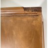 ANTICA LIBRERIA VETRINA LEGNO NOCE 2 ANTE CREDENZA PRIMI 1900 ARMADIO CRISTALLI