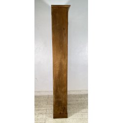 ANTICA LIBRERIA VETRINA LEGNO NOCE 2 ANTE CREDENZA PRIMI 1900 ARMADIO CRISTALLI
