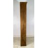 ANTICA LIBRERIA VETRINA LEGNO NOCE 2 ANTE CREDENZA PRIMI 1900 ARMADIO CRISTALLI