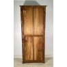 ANTICA LIBRERIA VETRINA LEGNO NOCE 2 ANTE CREDENZA PRIMI 1900 ARMADIO CRISTALLI