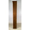ANTICA LIBRERIA VETRINA LEGNO NOCE 2 ANTE CREDENZA PRIMI 1900 ARMADIO CRISTALLI