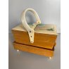 CESTINO DA CUCITO GIOCATTOLO Sarzi VINTAGE IN LEGNO E PLASTICA PORTA LAVORO '60
