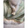 STATUINA PORCELLANA Herend 5426 FIGURA MATERNITA MOTHERHOOD 20 cm/h EPOCA 1941
