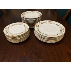 LOTTO 27 pz PIATTI + PEZZI PORTATA PORCELLANA Richard Ginori DECORO 2576 LIBERTY