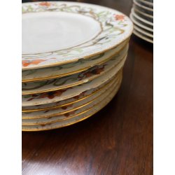 LOTTO 27 pz PIATTI + PEZZI PORTATA PORCELLANA Richard Ginori DECORO 2576 LIBERTY