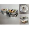 SET 12 pz. BOWL VINTAGE VITRO PORCELAIN Arnolfo di Cambio TABLE TOP ø 15x4 cm/h