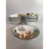 SET 12 pz. BOWL VINTAGE VITRO PORCELAIN Arnolfo di Cambio TABLE TOP ø 15x4 cm/h