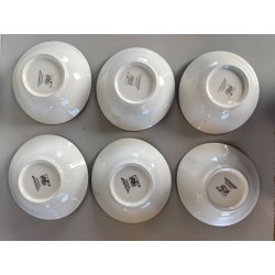 SET 12 pz. BOWL VINTAGE VITRO PORCELAIN Arnolfo di Cambio TABLE TOP ø 15x4 cm/h