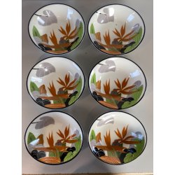 SET 12 pz. BOWL VINTAGE VITRO PORCELAIN Arnolfo di Cambio TABLE TOP ø 15x4 cm/h