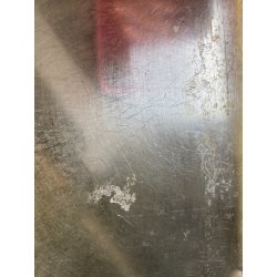 VASSOIO PORTATA RETTANGOLARE Berndorf ALPACCA ARGENTATO ART DECò USURA 39x28,5cm