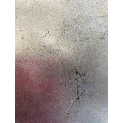 VASSOIO PORTATA RETTANGOLARE Berndorf ALPACCA ARGENTATA ART DECò USURA 39x28,5cm