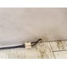 LAMPADA TERRA AD ARCO PIANTANA DESIGN ANNI 70 METALLO CROMATO MARMO FLOOR LAMP