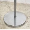 LAMPADA DA TERRA PIANTANA SPACE AGE DESIGN ANNI 70 ACCIAIO CROMATO FLOOR LAMP