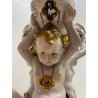 CENTROTAVOLA ALZATA TRIONFO Richard Ginori Doccia SATIRETTI PUTTI TRITONI '800