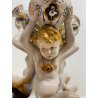 CENTROTAVOLA ALZATA TRIONFO Richard Ginori Doccia SATIRETTI PUTTI TRITONI '800