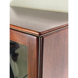 VETRINA LIBRERIA VINTAGE AFRA & TOBIA SCARPA ANNI 60 LEGNO STILDOMUS ANTE VETRO
