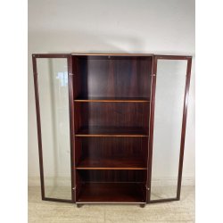 VETRINA LIBRERIA VINTAGE AFRA & TOBIA SCARPA ANNI 60 LEGNO STILDOMUS ANTE VETRO
