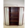 VETRINA LIBRERIA VINTAGE AFRA & TOBIA SCARPA ANNI 60 LEGNO STILDOMUS ANTE VETRO