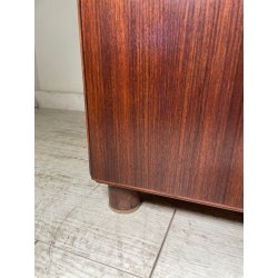 VETRINA LIBRERIA VINTAGE AFRA & TOBIA SCARPA ANNI 60 LEGNO STILDOMUS ANTE VETRO