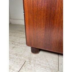 VETRINA LIBRERIA VINTAGE AFRA & TOBIA SCARPA ANNI 60 LEGNO STILDOMUS ANTE VETRO