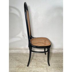 LOTTO 8 SEDIE ITALCOMMA SALA SALOTTO LEGNO FAGGIO ANNI 80 PAGLIA STILE THONET