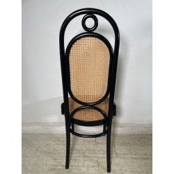 LOTTO 8 SEDIE ITALCOMMA SALA SALOTTO LEGNO FAGGIO ANNI 80 PAGLIA STILE THONET