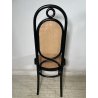 LOTTO 8 SEDIE ITALCOMMA SALA SALOTTO LEGNO FAGGIO ANNI 80 PAGLIA STILE THONET