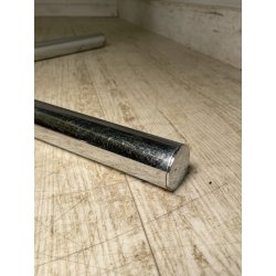 TAVOLO PRANZO ROTONDO DESIGN Gastone Rinaldi ANNI 70 METALLO CROMATO VETRO ø120