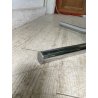 TAVOLO PRANZO ROTONDO DESIGN Gastone Rinaldi ANNI 70 METALLO CROMATO VETRO ø120