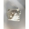 SCULTURA CERAMICA BISCUIT BIANCA Arturo Pannunzio BIMBA CON CANE ART DECO 1932