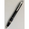 MONTBLANC Starwalker PENNA SFERA Black and Platinum VINTAGE BALLPOINT PEN