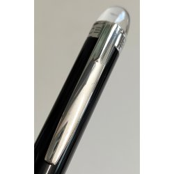 MONTBLANC Starwalker PENNA SFERA Black and Platinum VINTAGE BALLPOINT PEN