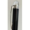MONTBLANC Starwalker PENNA SFERA Black and Platinum VINTAGE BALLPOINT PEN