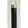 MONTBLANC Starwalker PENNA SFERA Black and Platinum VINTAGE BALLPOINT PEN
