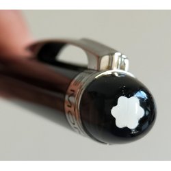 MONTBLANC Starwalker PENNA SFERA Black and Platinum VINTAGE BALLPOINT PEN