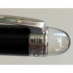 MONTBLANC Starwalker PENNA SFERA Black and Platinum VINTAGE BALLPOINT PEN