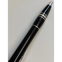 MONTBLANC Starwalker PENNA SFERA Black and Platinum VINTAGE BALLPOINT PEN