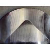VASSOIO ALESSI Inquadro DESIGN Pino Tovaglia ACCIAIO INOX 18/10 ø 37,5 cm '72