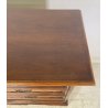 ANTICA COPPIA CASSETTIERA CANTERANO LEGNO NOCE 1800 COMO CREDENZA COMODINO EPOCA