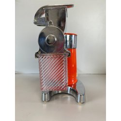 GRATTUGIA ELETTRICA Quick Mill OMRE ARANCIONE VETRO CROMO MODERNARIATO FUNZIONA