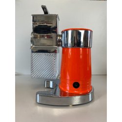 GRATTUGIA ELETTRICA Quick Mill OMRE ARANCIONE VETRO CROMO MODERNARIATO FUNZIONA