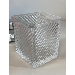 GRATTUGIA ELETTRICA Quick Mill OMRE ARANCIONE VETRO CROMO MODERNARIATO FUNZIONA