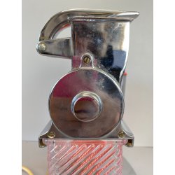 GRATTUGIA ELETTRICA Quick Mill OMRE ARANCIONE VETRO CROMO MODERNARIATO FUNZIONA