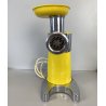 TRITACARNE ELETTRICA Quick Mill OMRE GIALLA CROMO MODERNARIATO FUNZIONANTE '60s